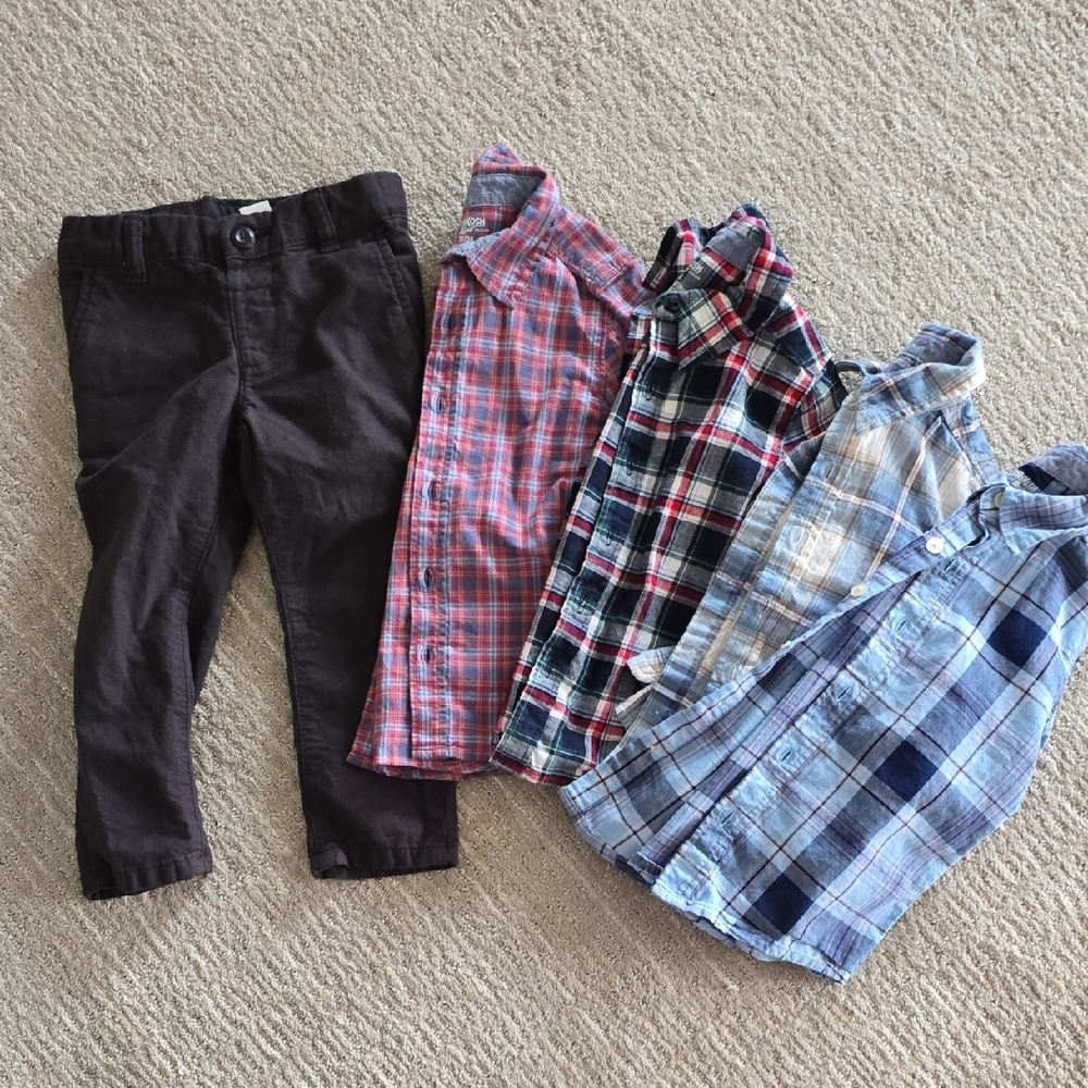 Toddler Boy OshKosh Clothing Lot 3T
